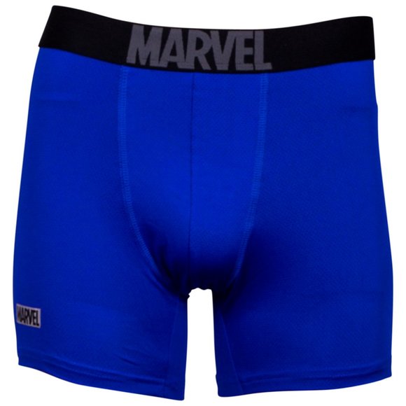 marvel Captain America Performance Boxer Briefs 3 Pack Red Blue Avengers mCU - Picture 4 of 6